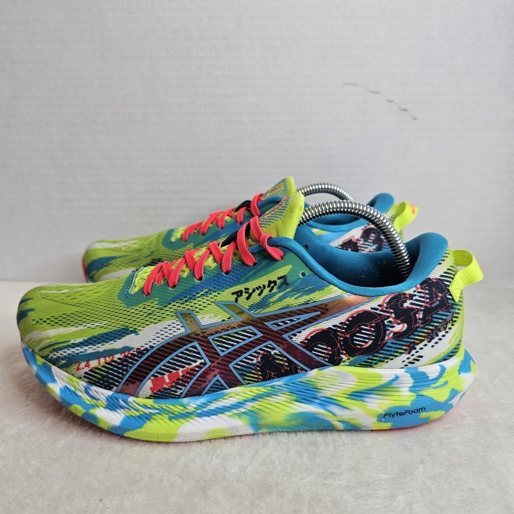 ASICS Gel Noosa Tri 13 Men's Running Shoes US 9.5 Neon Multi